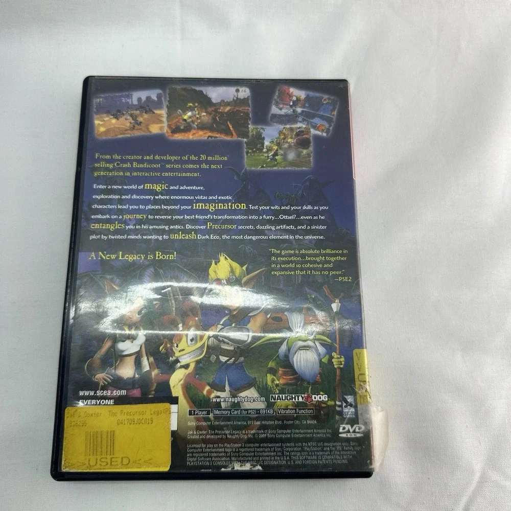 Jak And Daxter: The Precursor Legacy [Greatest Hits]